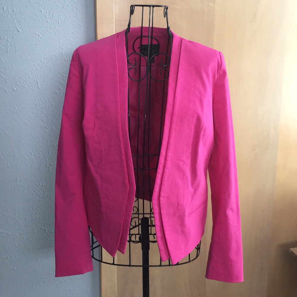 Pink blazer size small